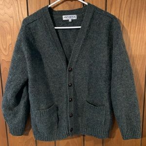 Vintage Antartex wool button up sweater